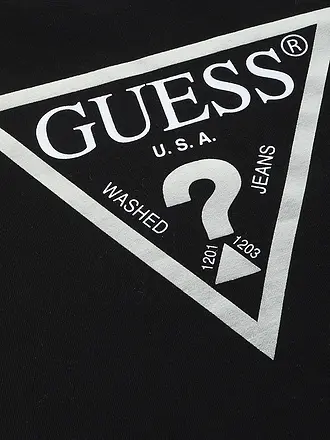 GUESS | T-shirt pour fille | schwarz